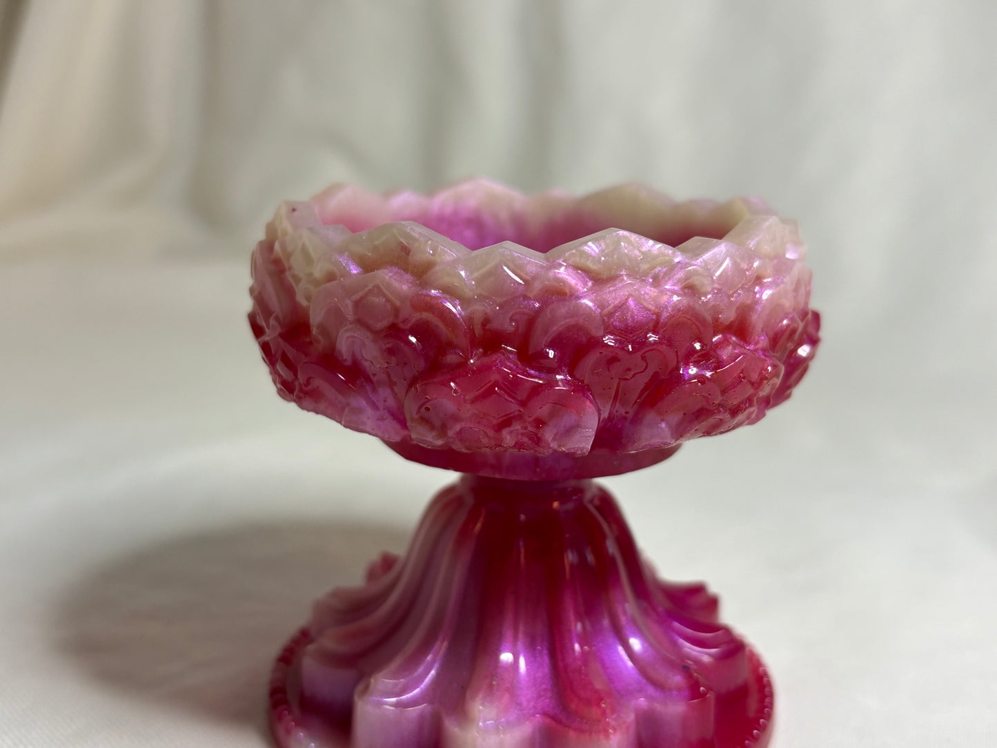 Pink Candle Holder