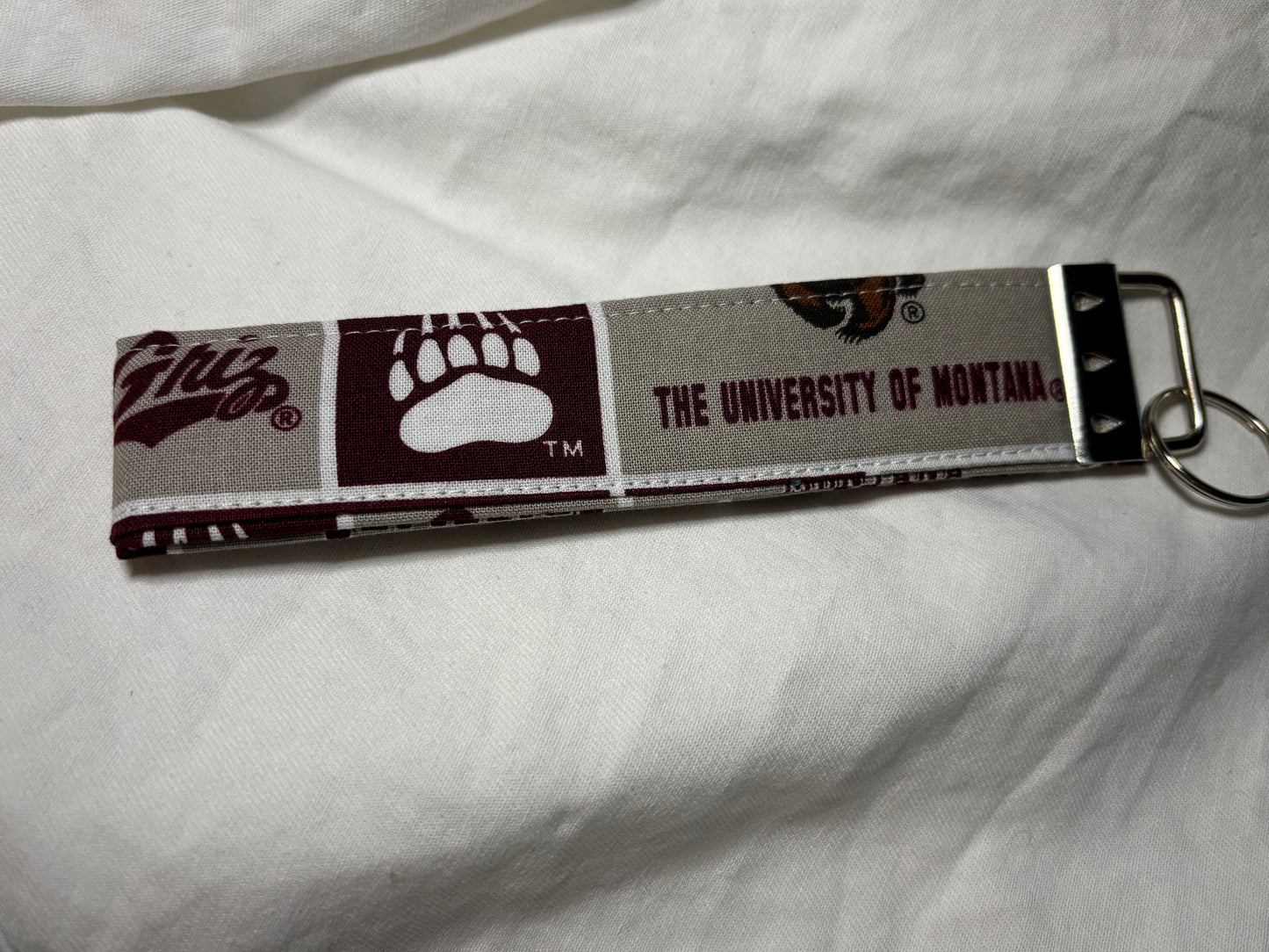 University of Montana Griz Keychains