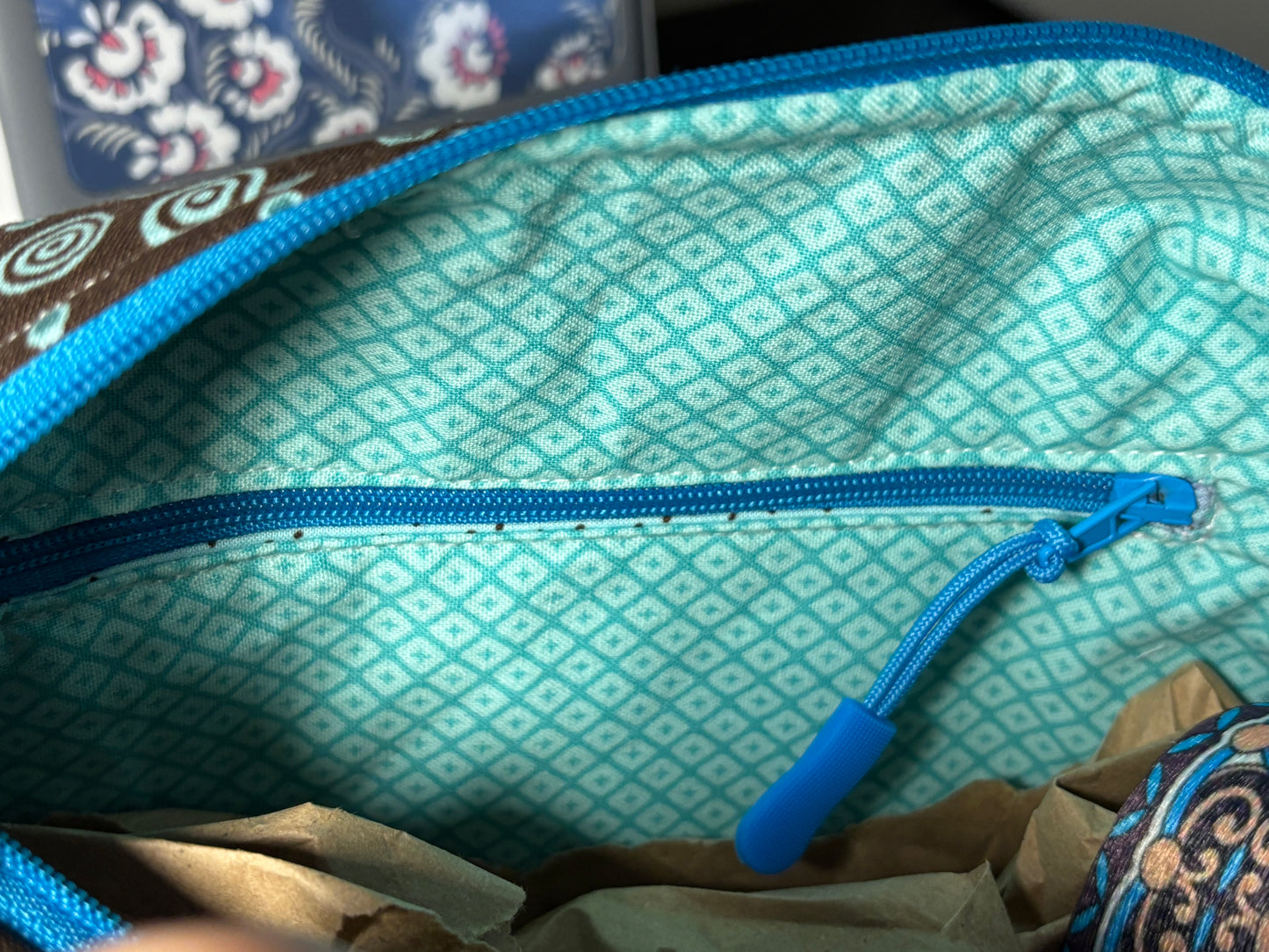 Cotton Arm Candy "Teal Circles"