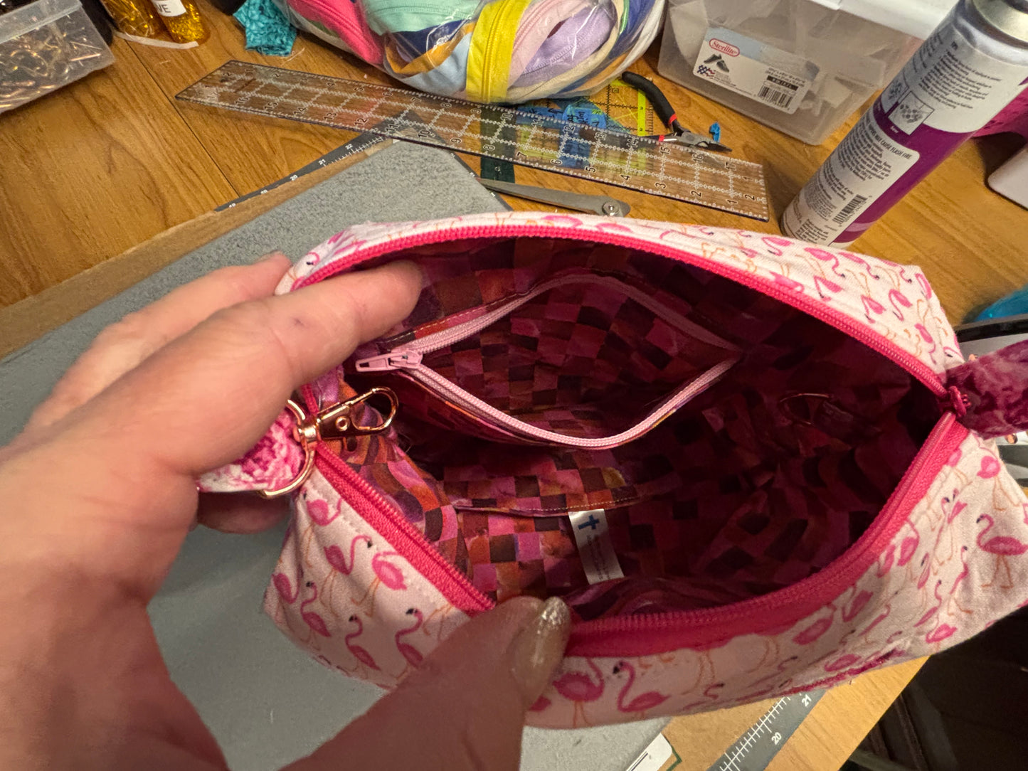 Cotton Arm Candy "Flamingos"