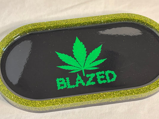 MJ Trinket Tray "Blazed"