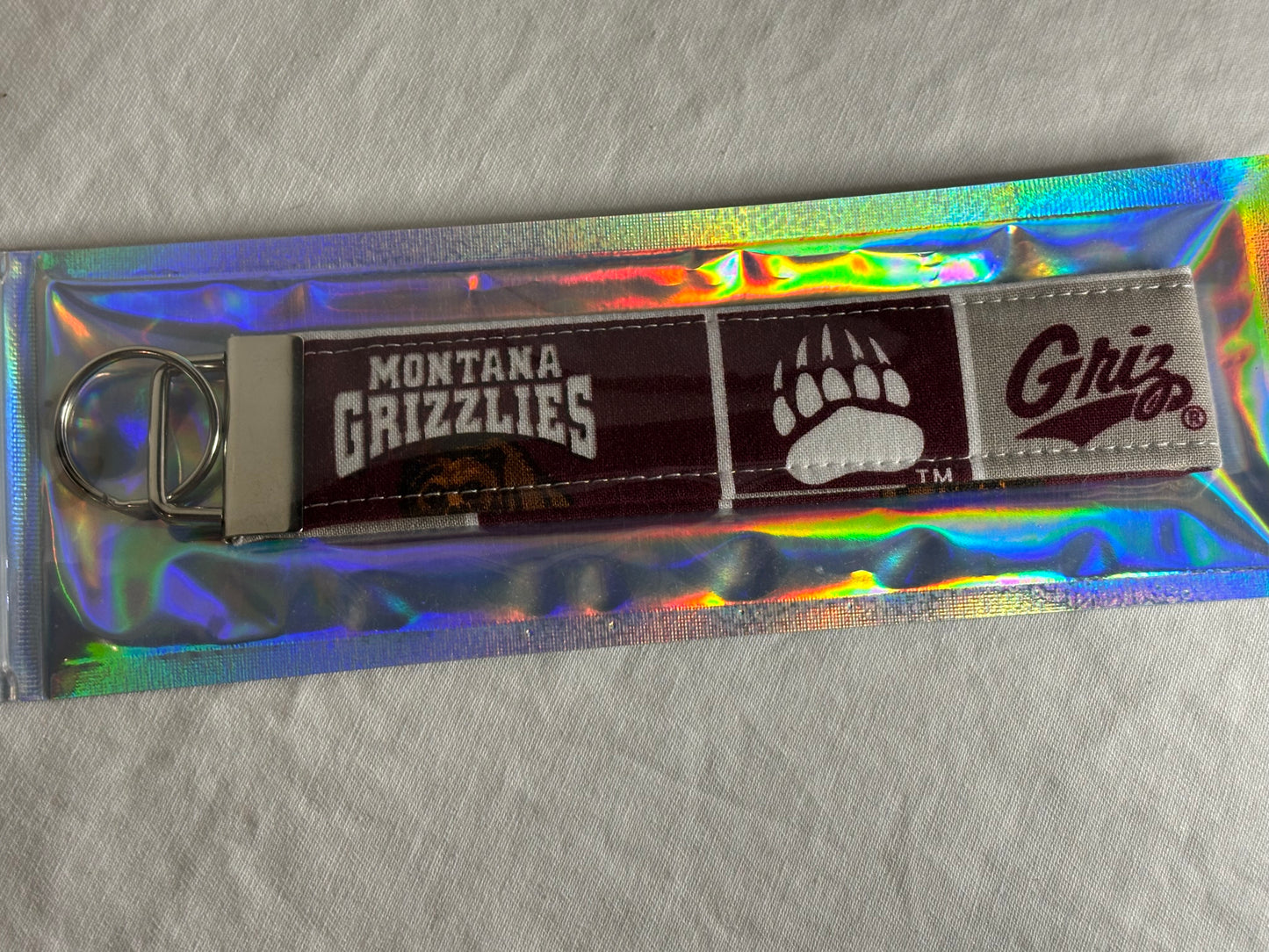 University of Montana Griz Keychains