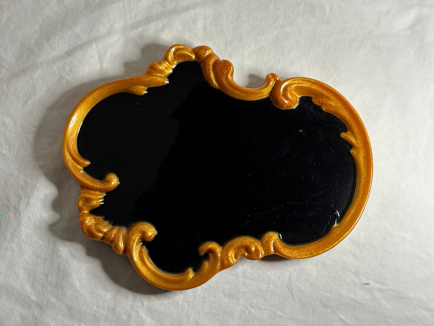 Vintage Vanity Tray Black