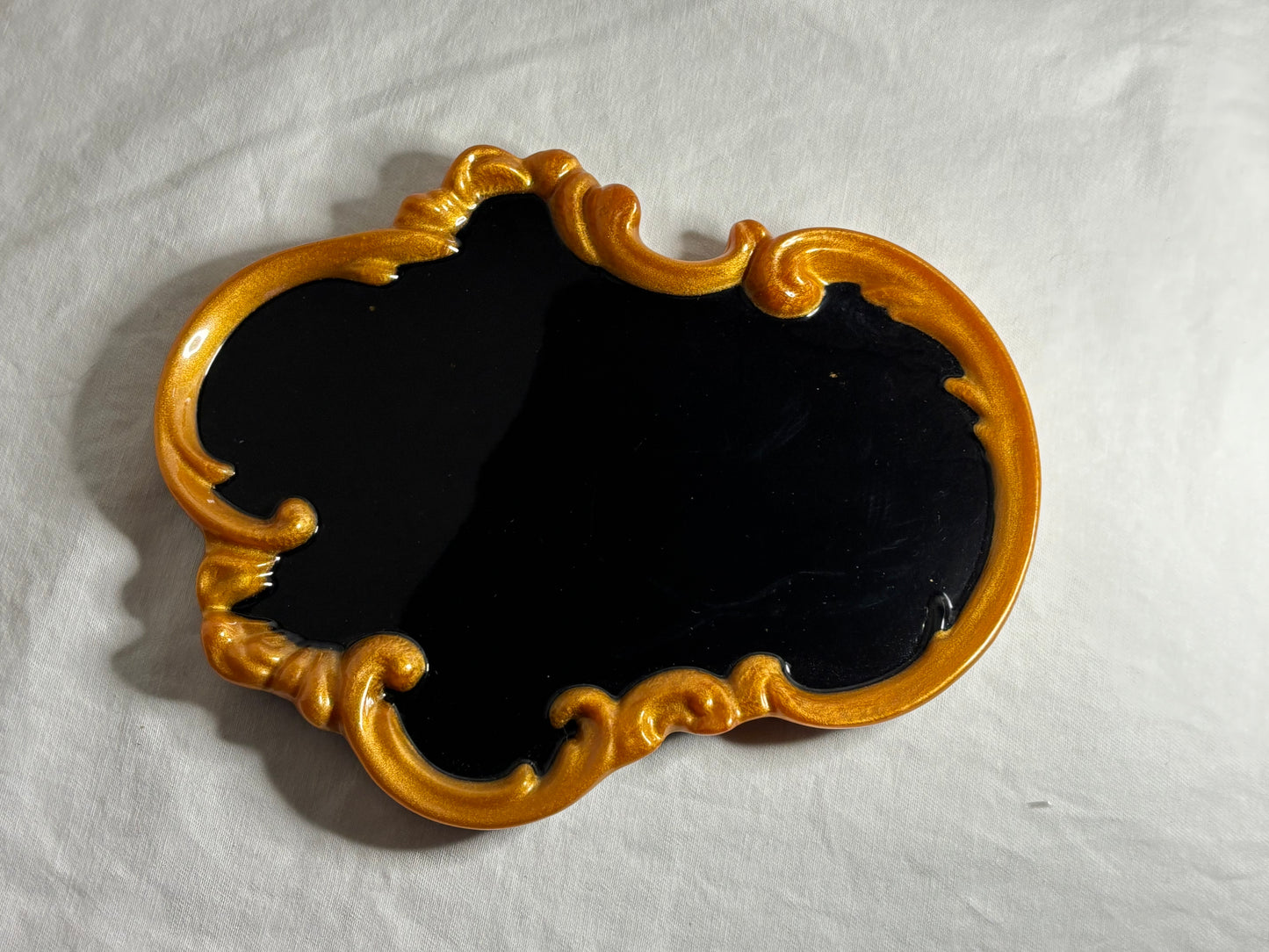 Vintage Vanity Tray Black