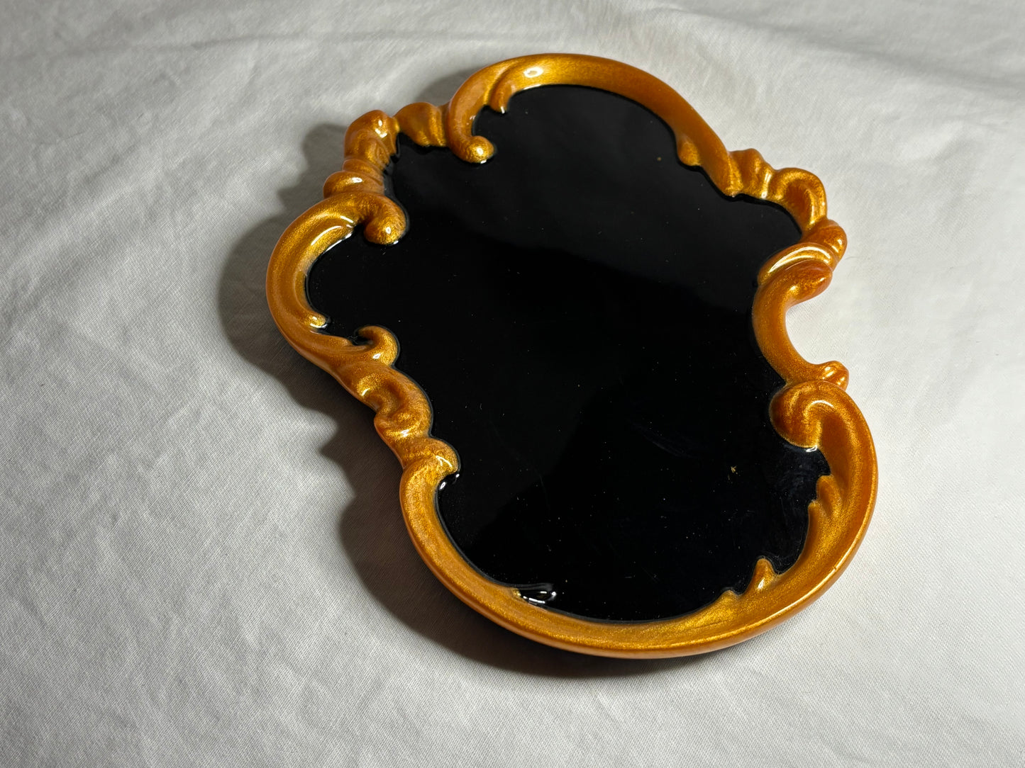Vintage Vanity Tray Black