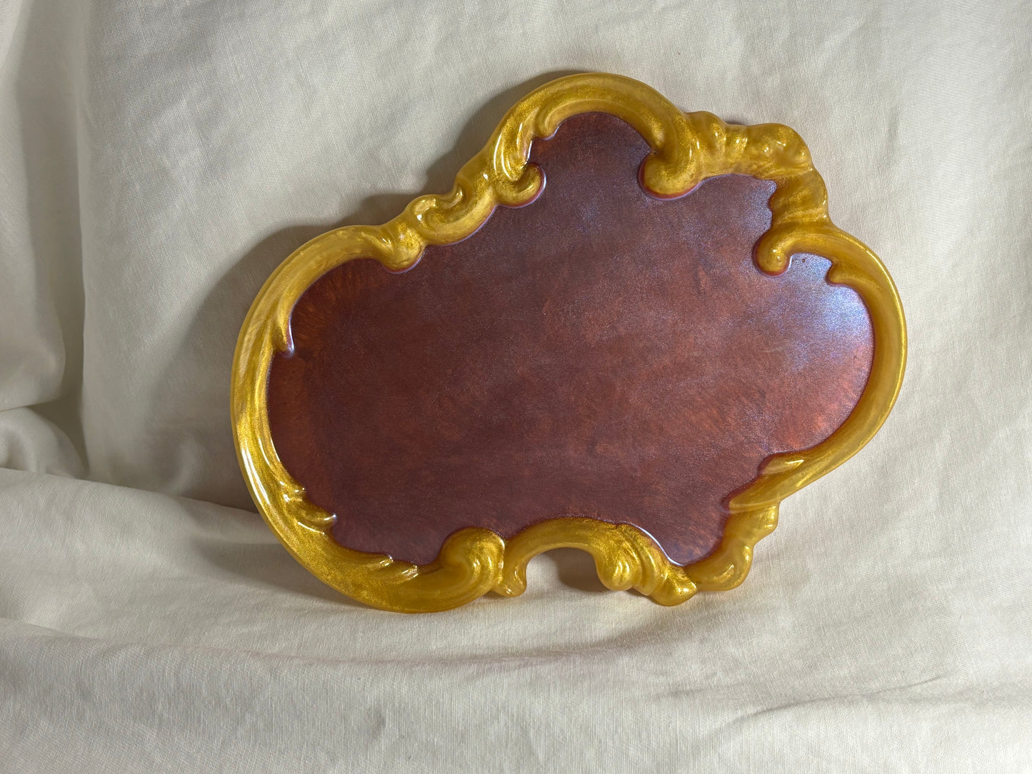 Vintage Vanity Tray Magenta
