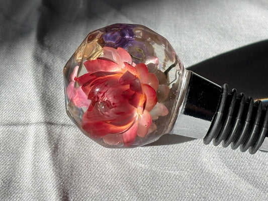 Floral Wine Stopper