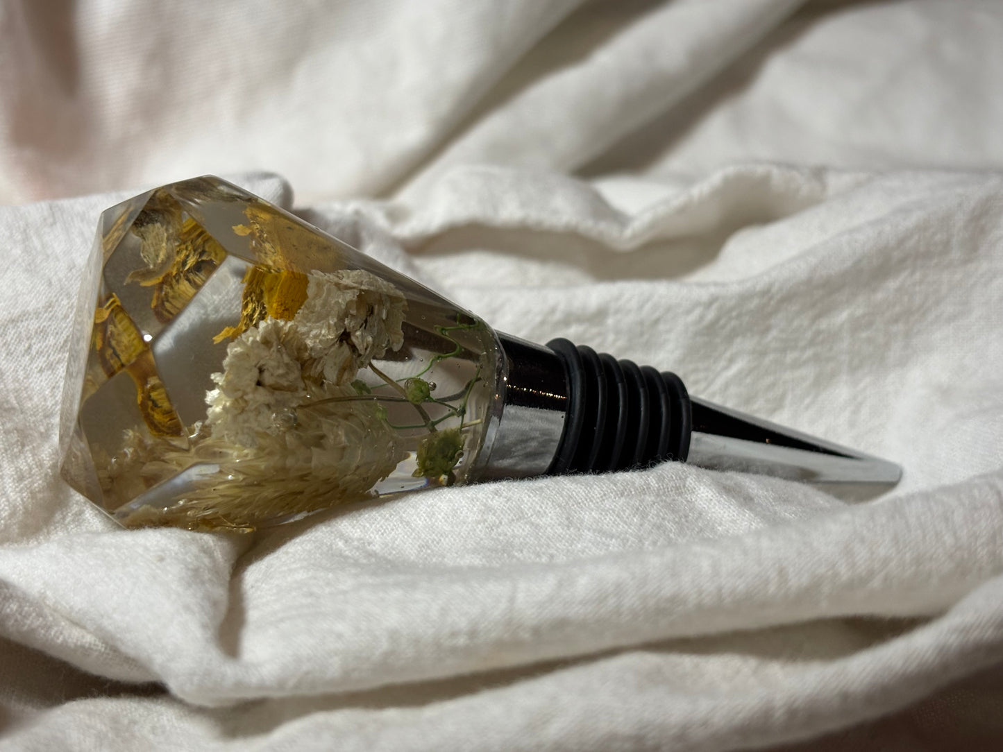 Wine Stopper "Autumn Florals"