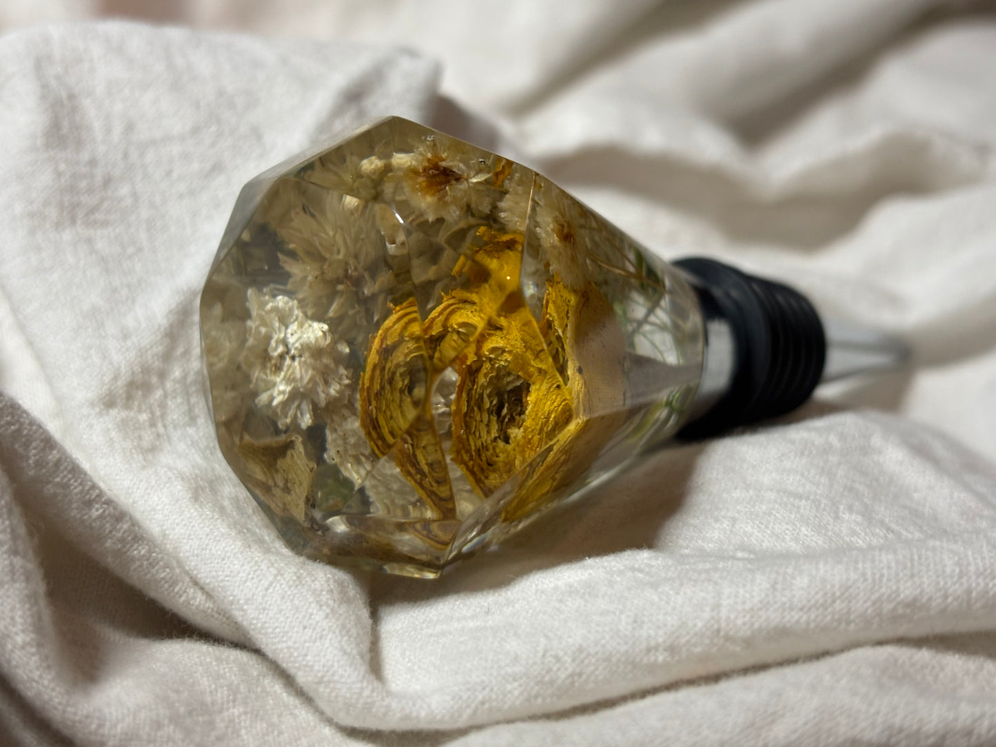 Wine Stopper "Autumn Florals"