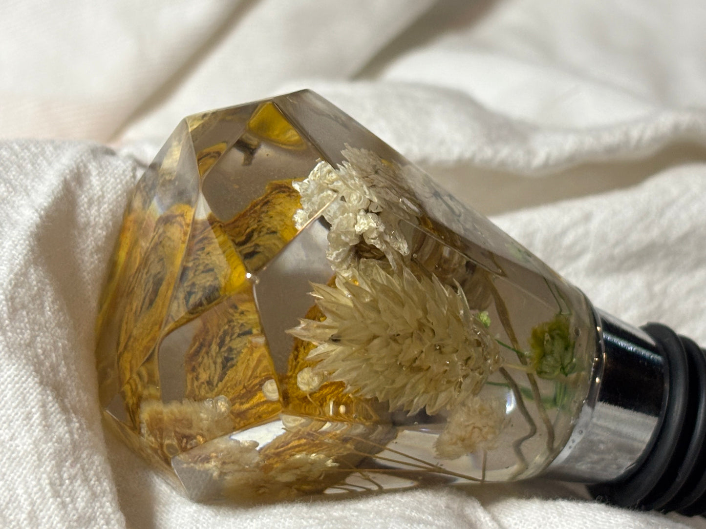 Wine Stopper "Autumn Florals"