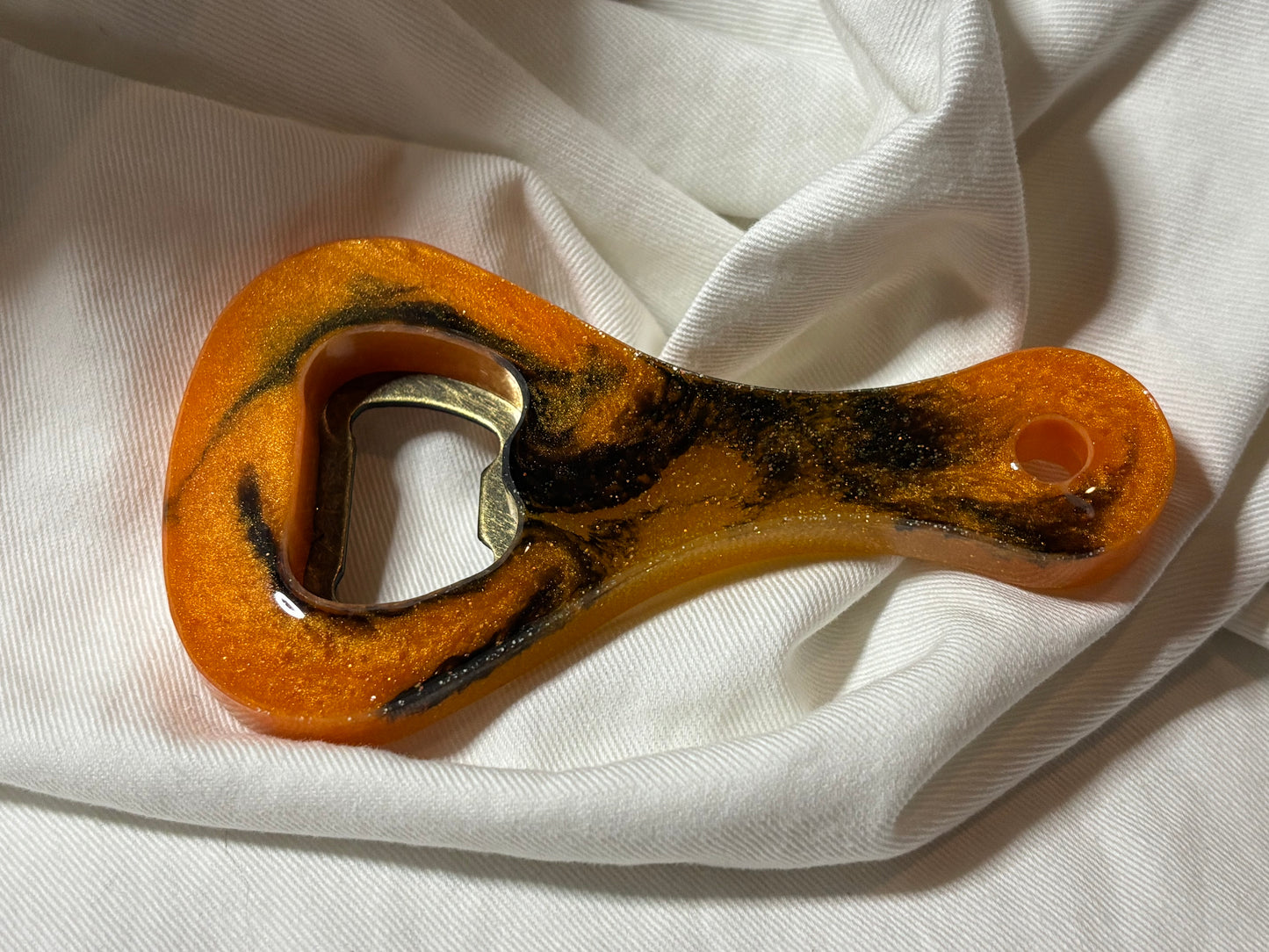 Black and Orange Bottle Opener