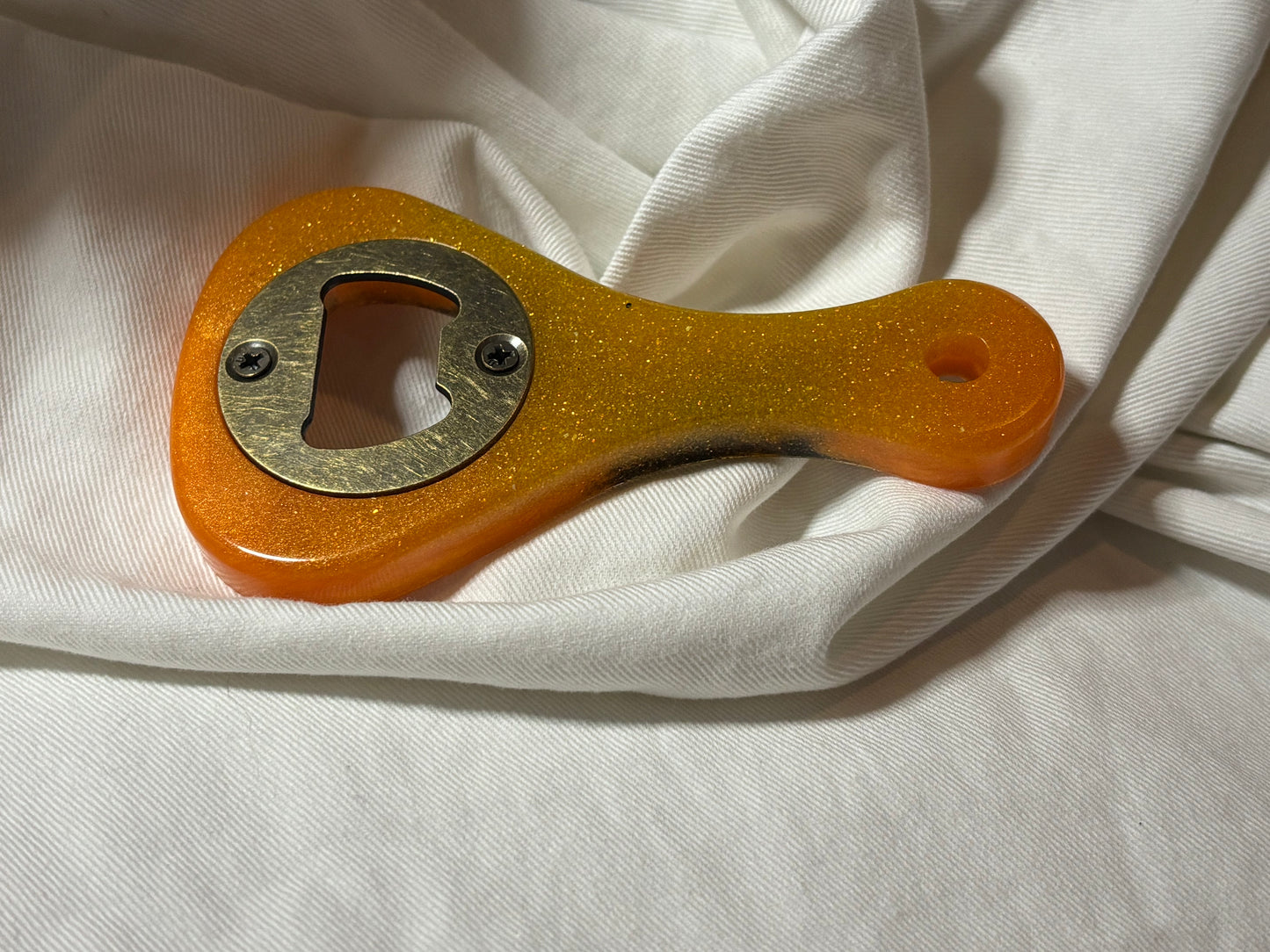 Black and Orange Bottle Opener