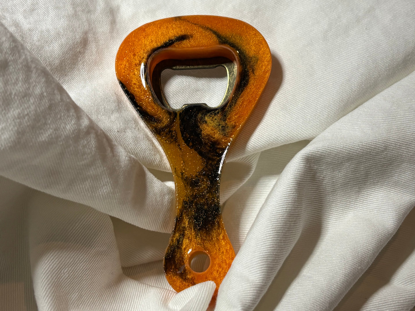 Black and Orange Bottle Opener