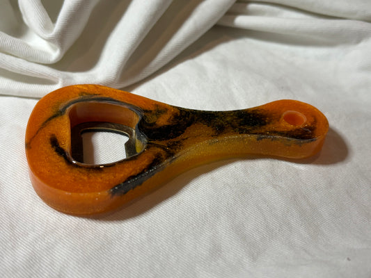 Black and Orange Bottle Opener