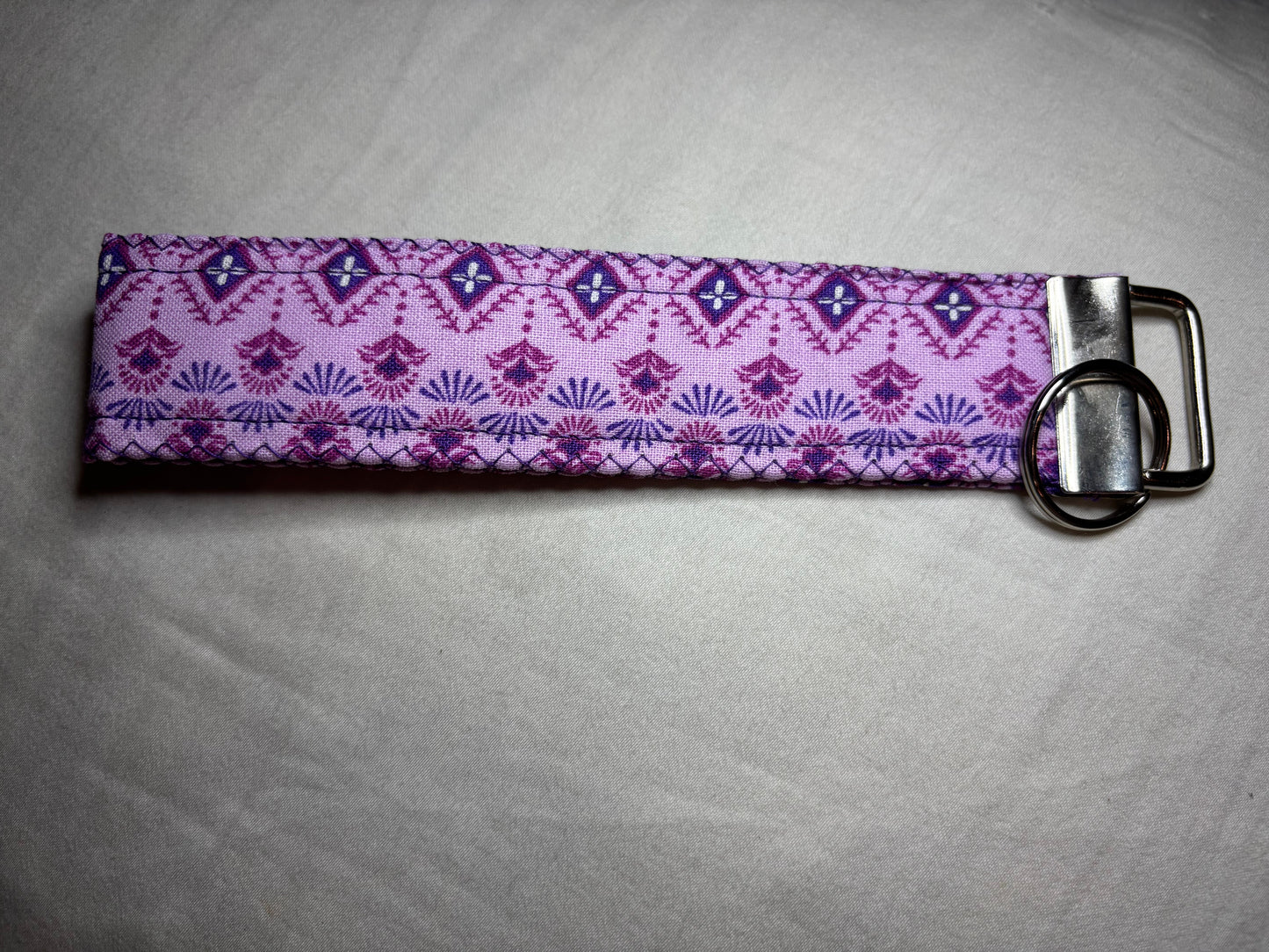 Everyday Keychain "Purple Tulips"