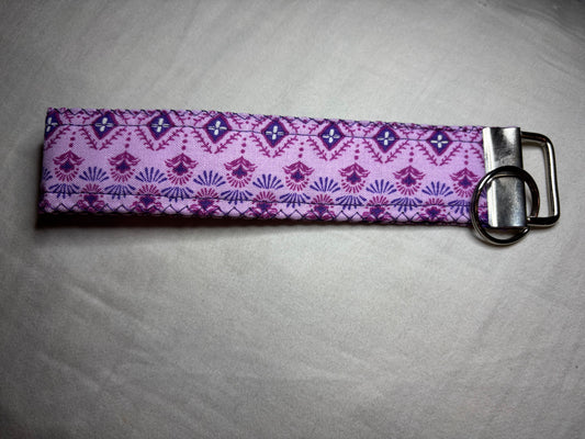 Everyday Keychain "Purple Tulips"