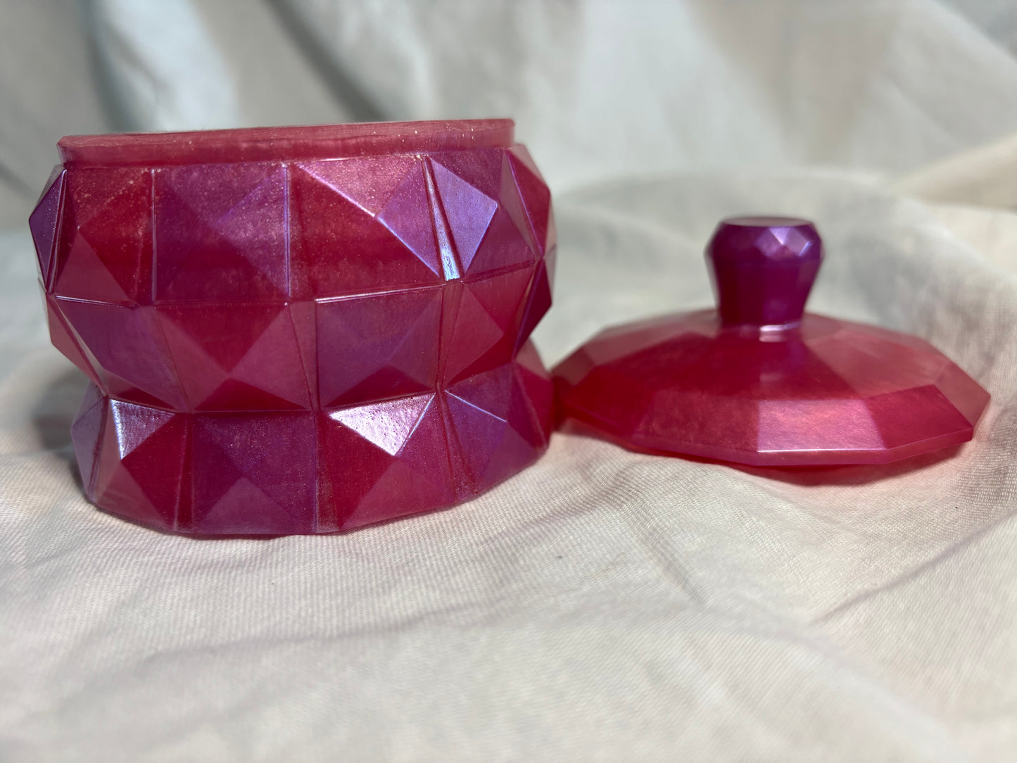 Geometric Jar "Princess Vibes"