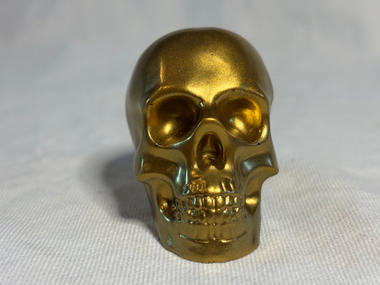 Metallic Skulls Solar Gold