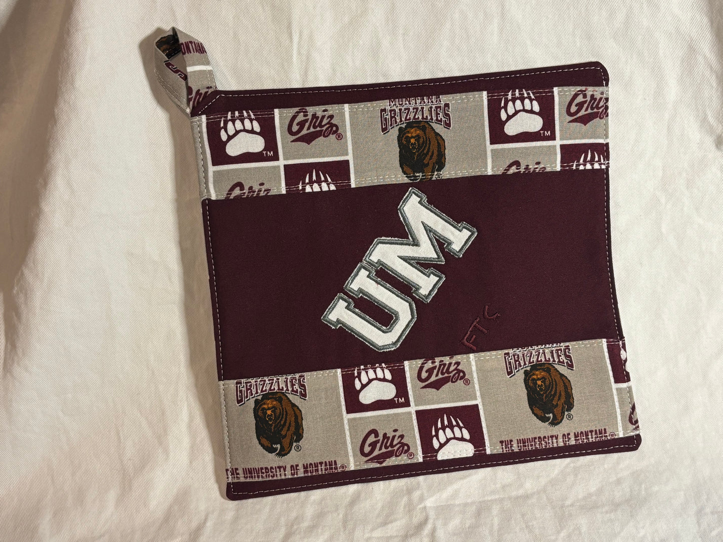 Griz Pot Holder "FTC"