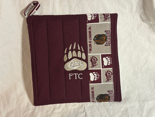 Griz Pot Holder "FTC"