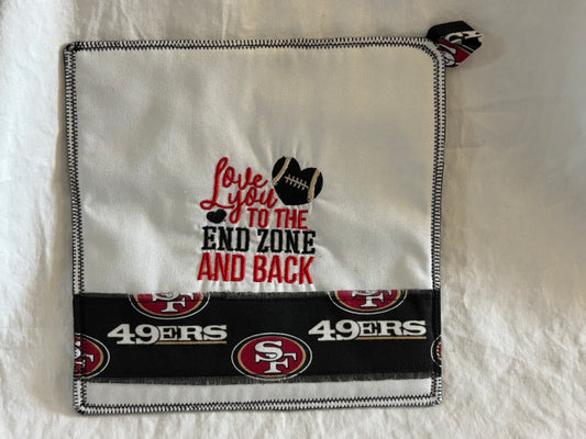 49ers Pot Holder